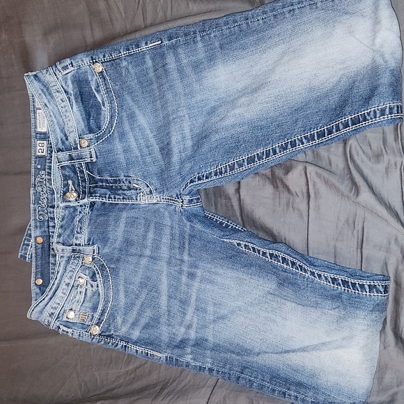 Miss Me Bling Jeans Bejeweled Embroidered - Picture 3 of 8